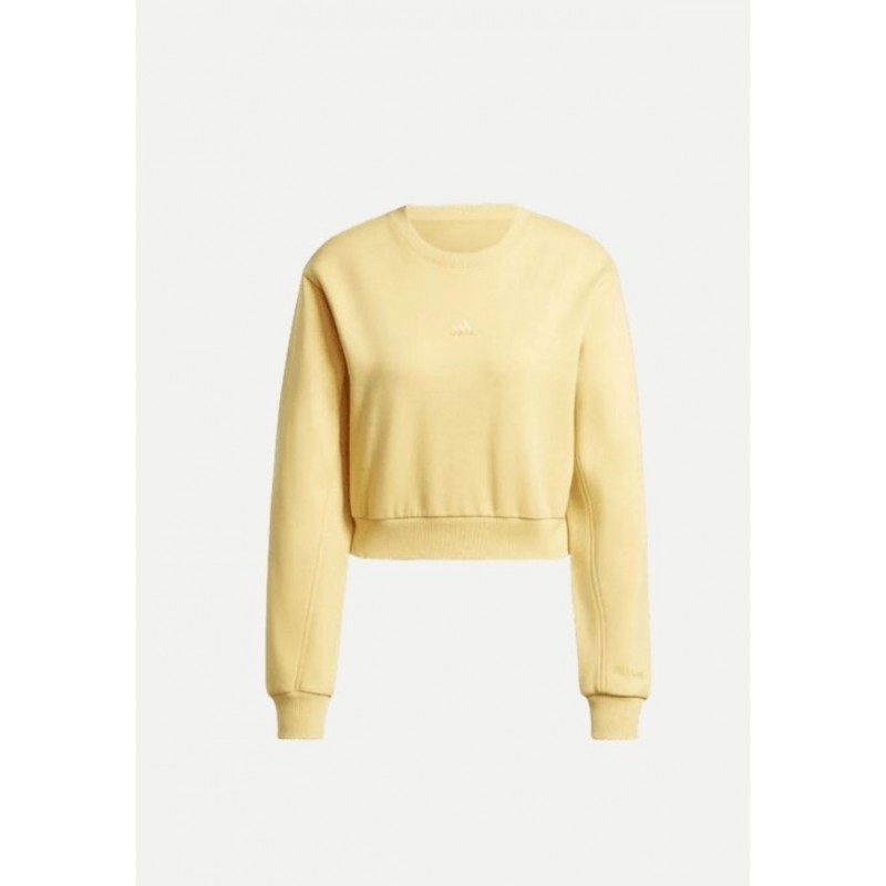 Sweat à capuche Adidas Femme FW ALL SZN jaune