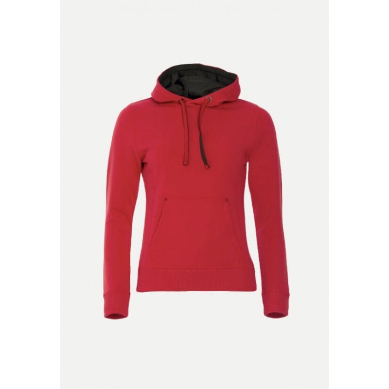 Sweat femme Clique CLASSIC HOODY rouge