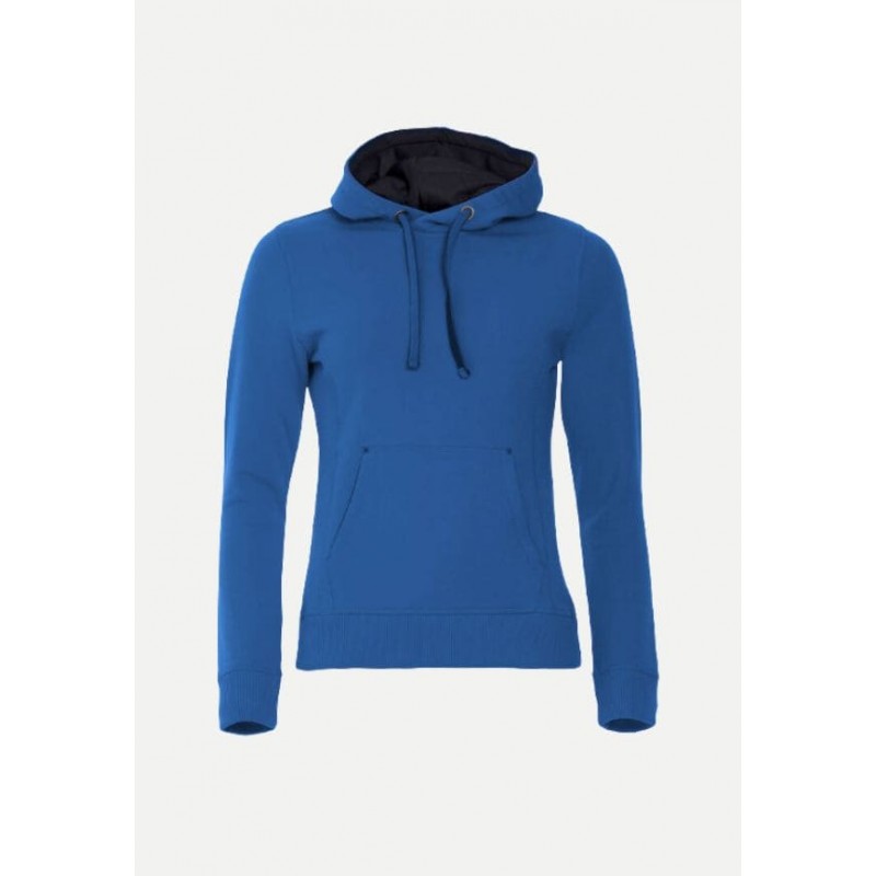 Sweat femme Clique CLASSIC HOODY bleu royal