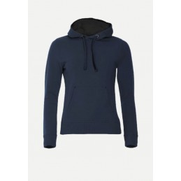 Sweat femme Clique CLASSIC HOODY bleu foncé