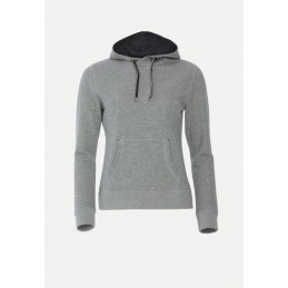 Sweat femme Clique CLASSIC HOODY gris