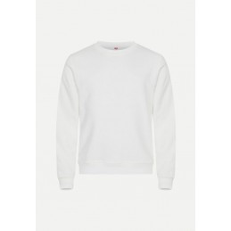 Sweat unisexe MIAMI ROUNDNECK blanc