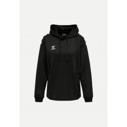 Sweat à capuche Femme Hummel Noir Polyester