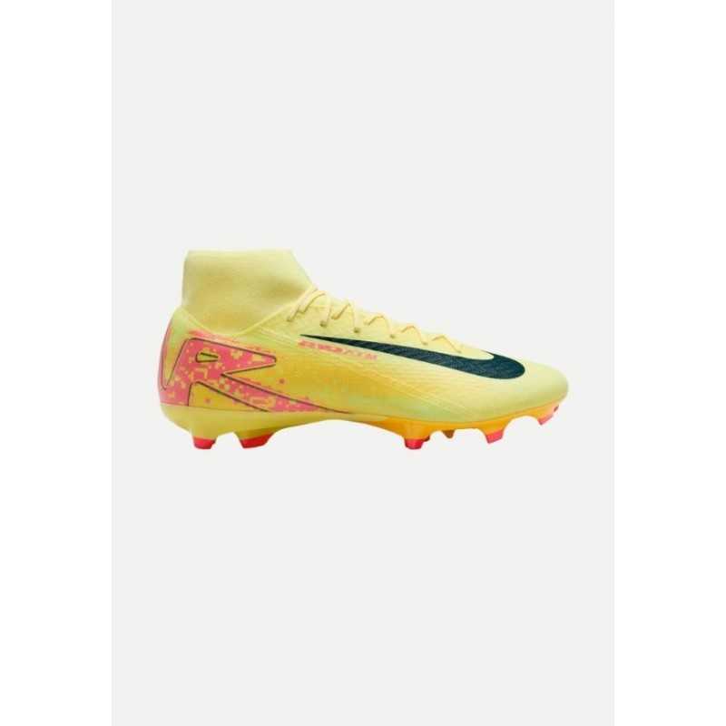 Chaussures de foot à crampons Nike Homme MERCURIAL SUPERFLY 10 ACADEMY « Kylian Mbappé » Jaunes