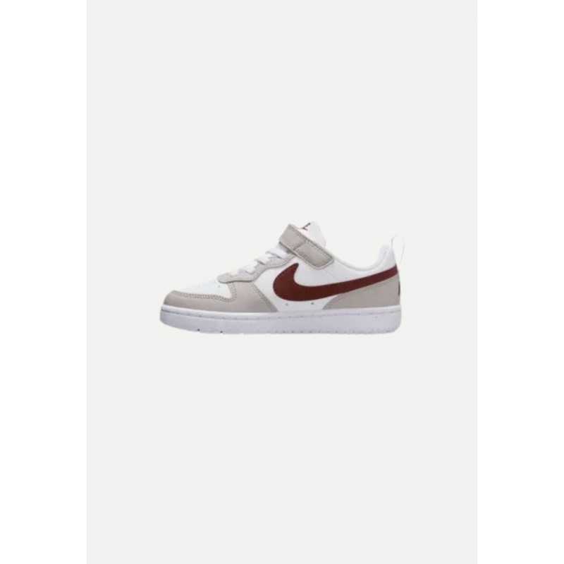 Chaussures Nike Enfant COURT BOROUGH RECRAFT HF (PS) Blanches