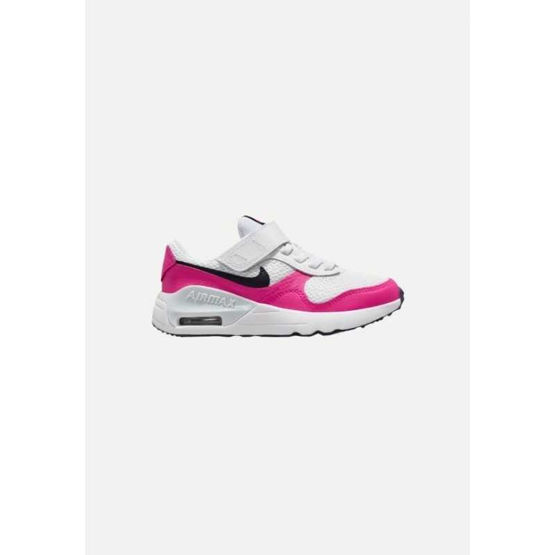 Chaussures Nike Enfant AIR MAX SYSTM (PS) Blanches