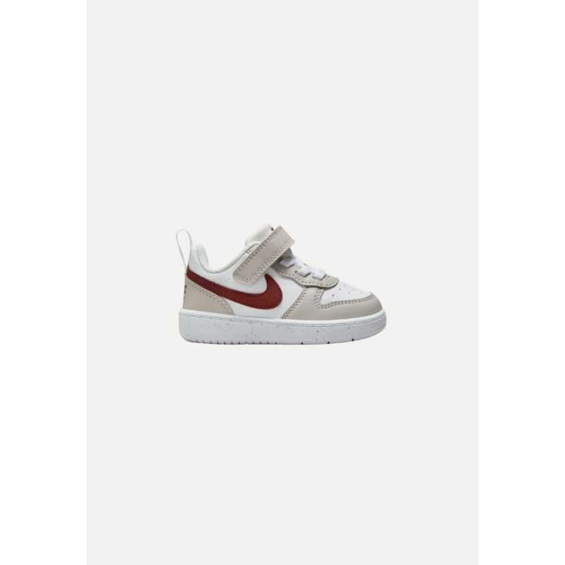 Chaussures Nike Bébé COURT BOROUGH RECRAFT HF Blanches