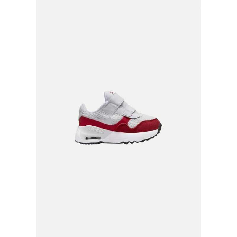 Chaussures Nike Bébé AIR MAX SYSTM (TD) Blanches